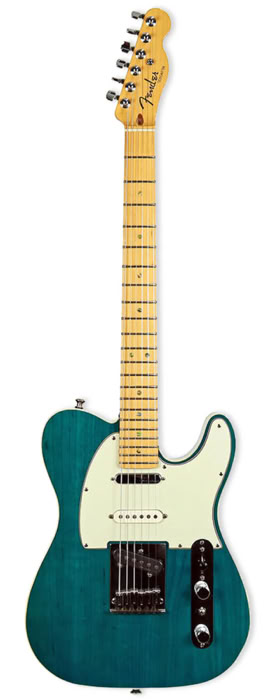Fender Telecaster Plus V2 SSS Teal Green